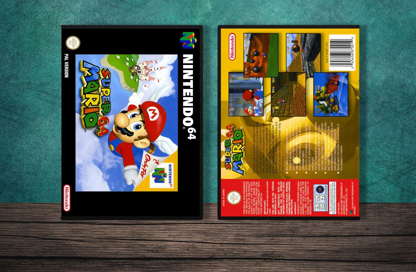 Super Mario 64 (PAL), Case Color: DARK GREY (OEM DS CASE COLOR)