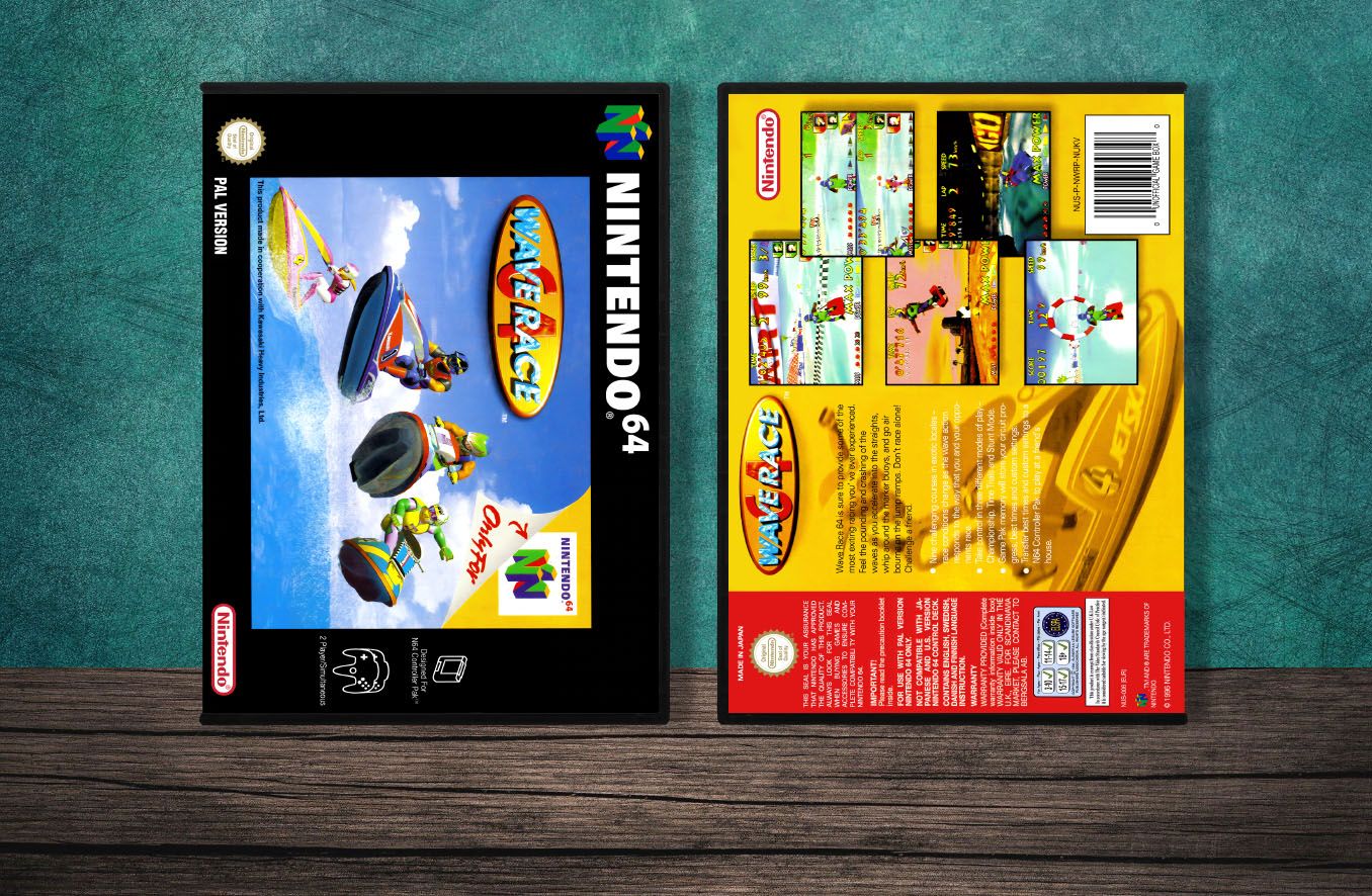 Wave Race 64 (PAL), Case Color: DARK GREY (OEM DS CASE COLOR)