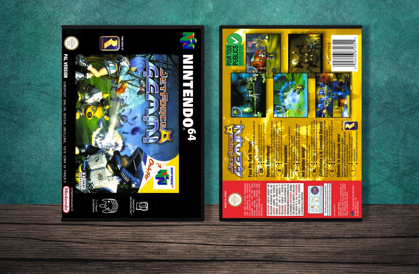 Jet Force Gemini (PAL), Case Color: DARK GREY (OEM DS CASE COLOR)