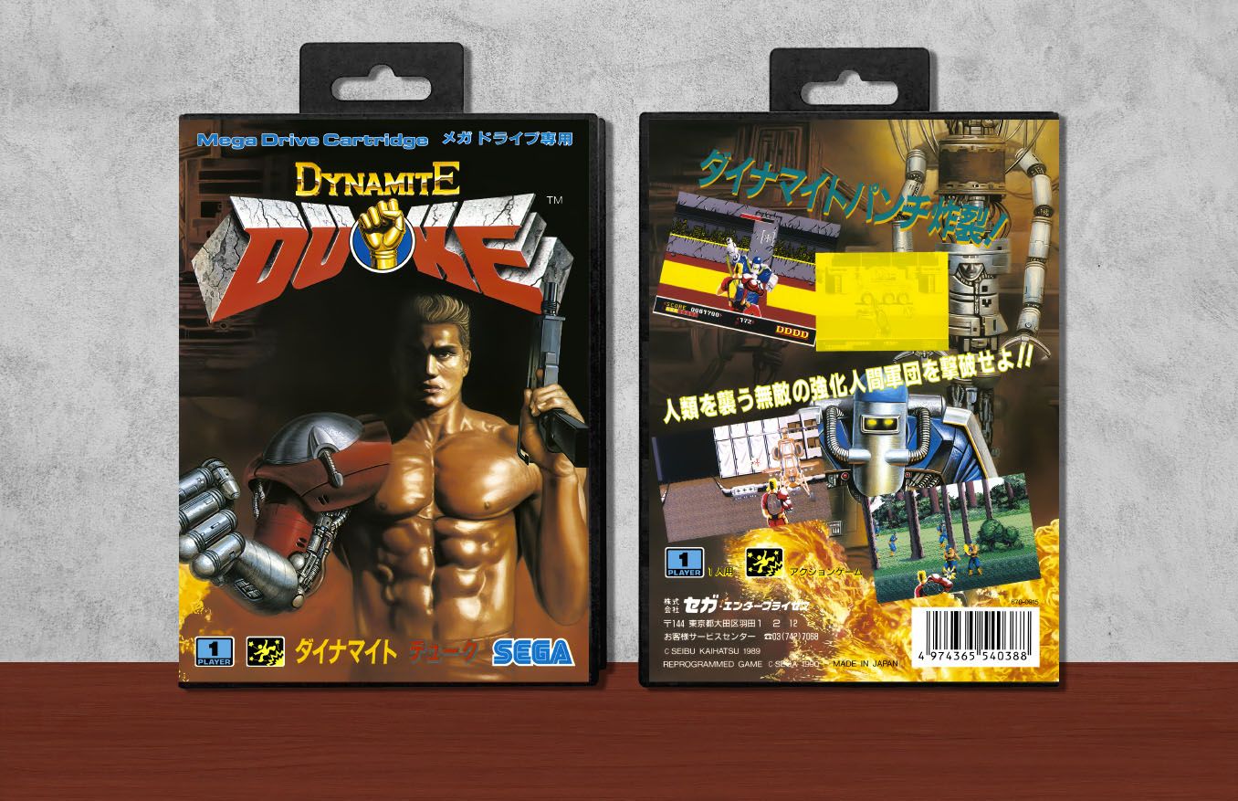 Dynamite Duke, Case Color: Black