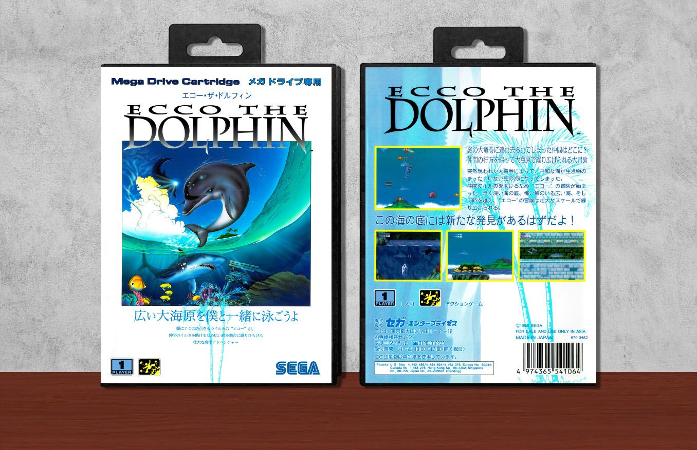 Ecco the Dolphin, Case Color: Black