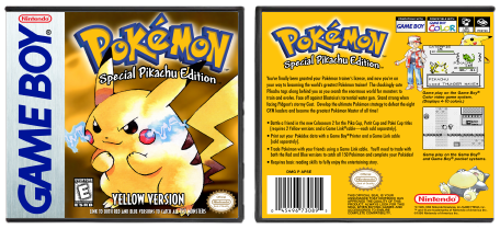 Pokemon Yellow Version: Special Pikachu Edition (White ESRB)
