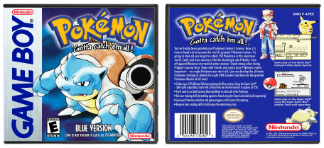 Pokemon Blue Version (Black ESRB)