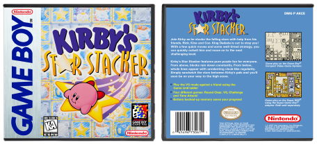 Kirby's Star Stacker