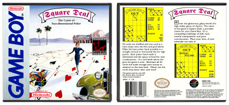 Square Deal: The Game of Two Dimensional Poker