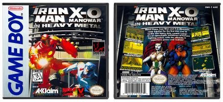 Iron Man and X-O Manowar in Heavy Metal