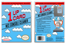 1UP Card - NES Console Cleaner