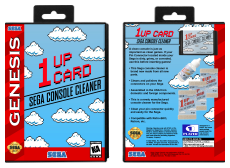 1UP Card - Sega Console Cleaner