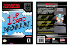 1UP Card - SNES Console Cleaner