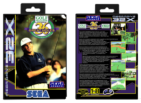 Golf Magazine Presents 36 Great Holes Starring Fred Couples (PAL)