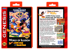 World of Illusion Starring Mickey Mouse and Donald Duck