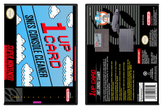 1UP Card - SNES Console Cleaner
