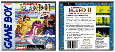 Adventure Island II: Aliens in Paradise (Electro Brain)