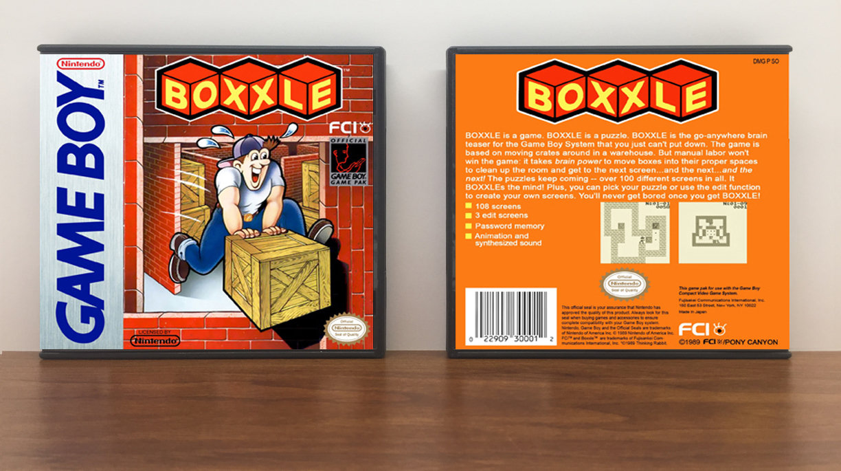 Boxxle, Artwork Spine Color: Chrome