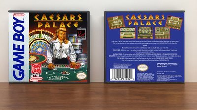 Caesar&#39;s Palace (Virgin), Artwork Spine Color: Chrome