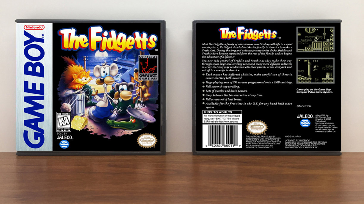 Fidgetts, The, Artwork Spine Color: Chrome