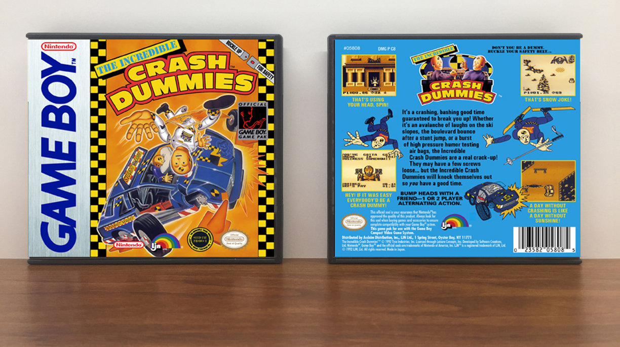 Incredible Crash Dummies, The, Artwork Spine Color: Chrome