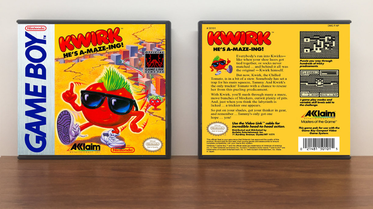 Kwirk, Artwork Spine Color: Chrome