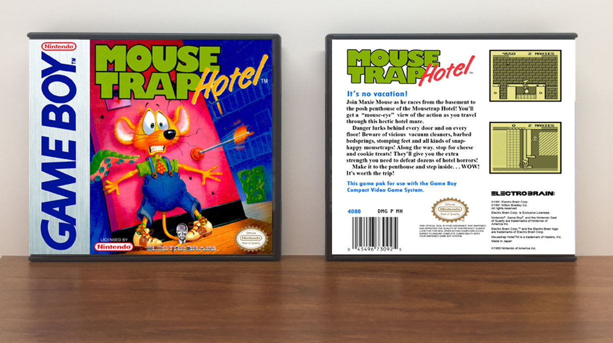 Mouse Trap Hotel, Artwork Spine Color: Chrome