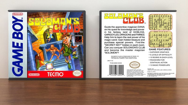 Solomon&#39;s Club, Artwork Spine Color: Chrome