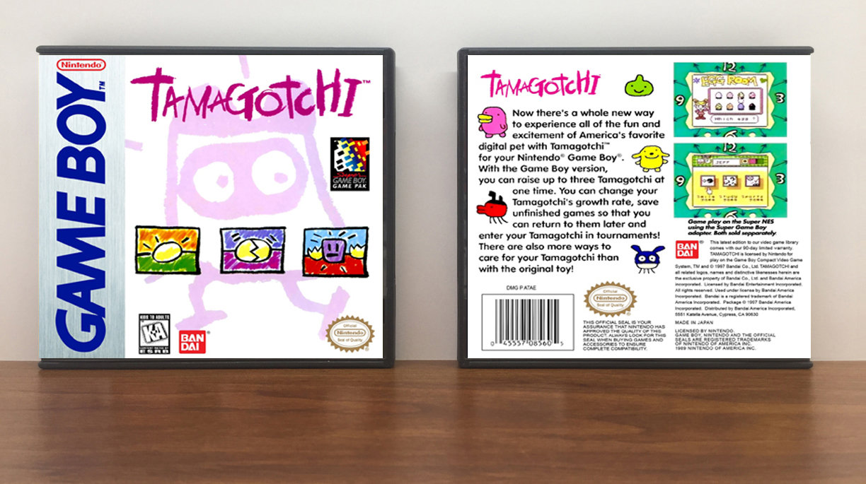 Tamagotchi, Artwork Spine Color: Chrome