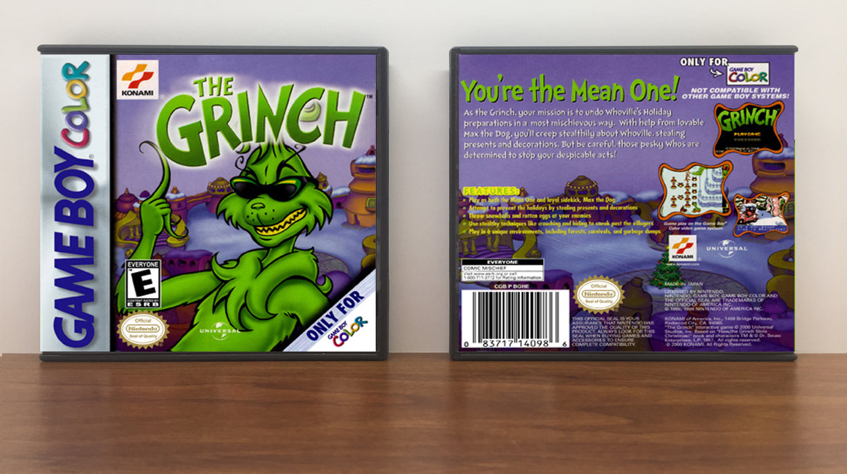 Grinch, The, Artwork Spine Color: Chrome