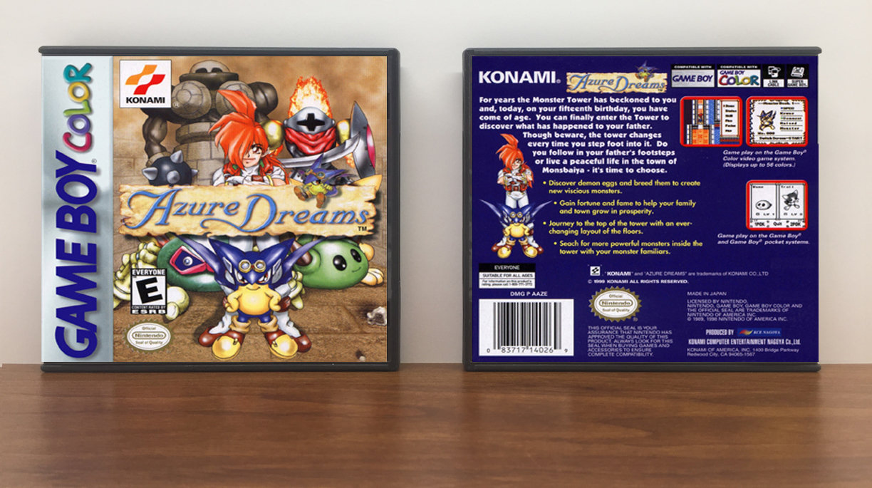 Azure Dreams, Artwork Spine Color: Chrome