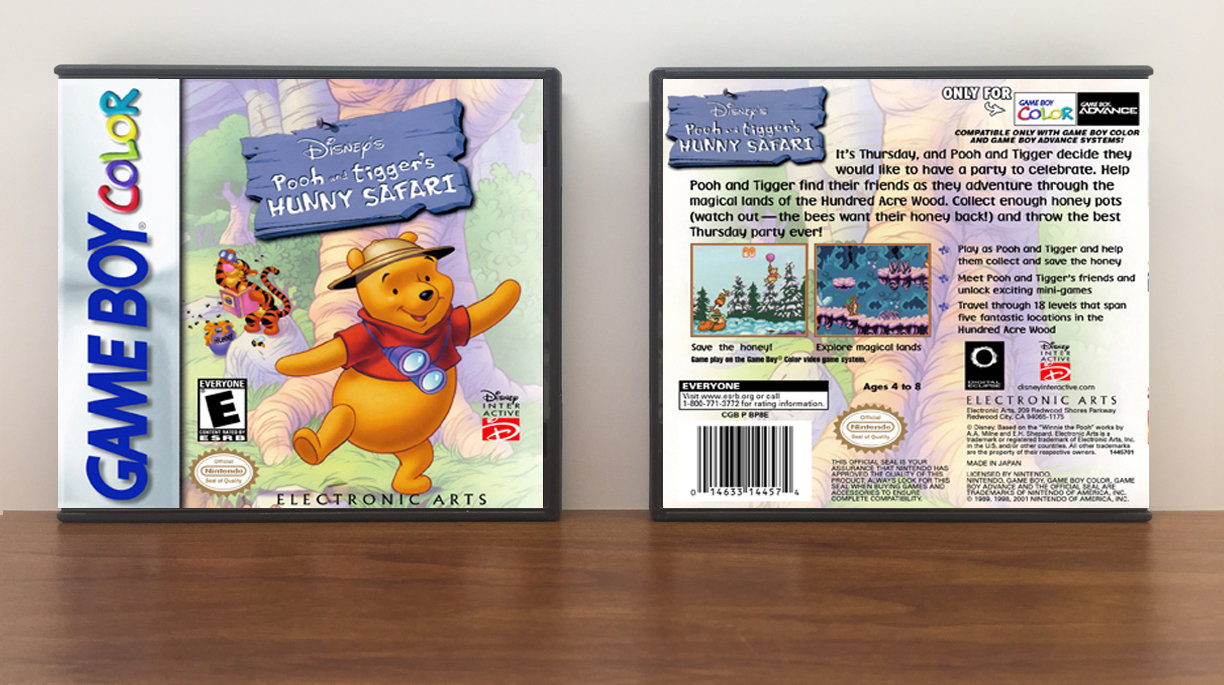 Pooh and Tigger&#39;s Hunny Safari, Artwork Spine Color: Chrome