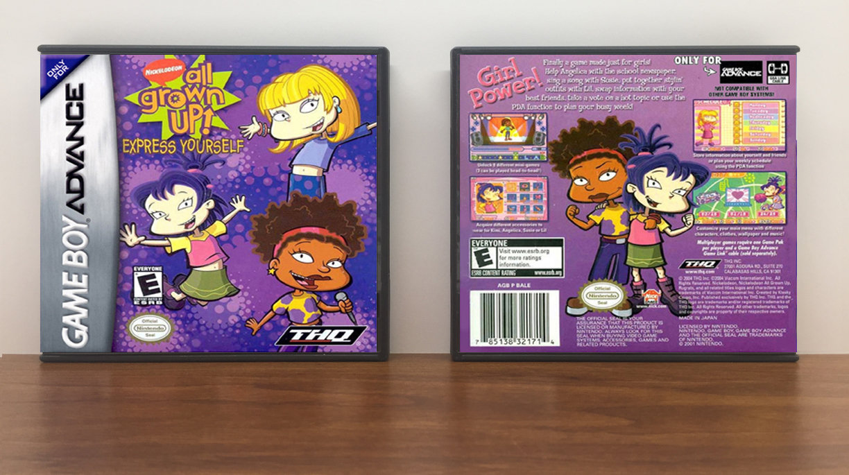 All Grown Up!: Express Yourself, Artwork Spine Color: Chrome