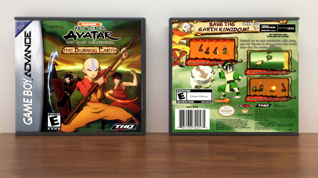 Avatar The Burning Earth Gba Avatar The Burning Earth Gba