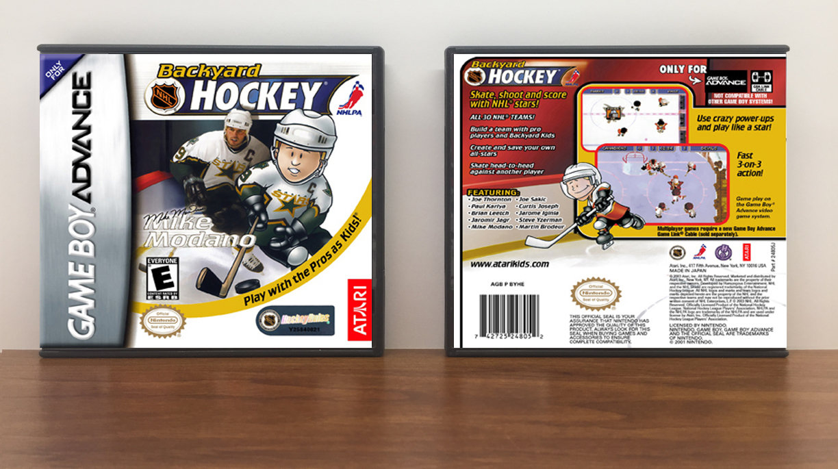 Backyard Hockey, Artwork Spine Color: Chrome