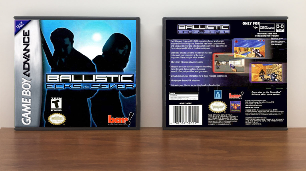 Ballistic: Ecks vs. Sever, Artwork Spine Color: Chrome