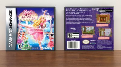 Barbie in the 12 Dancing Princesses, Artwork Spine Color: Chrome