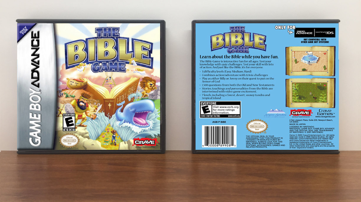 Bible Game, The, Artwork Spine Color: Chrome