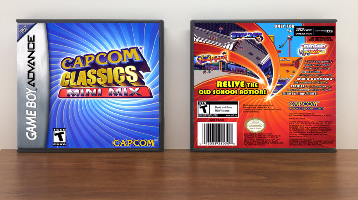 Capcom Classics Mini Mix (Nintendo Game Boy Advance, 2006