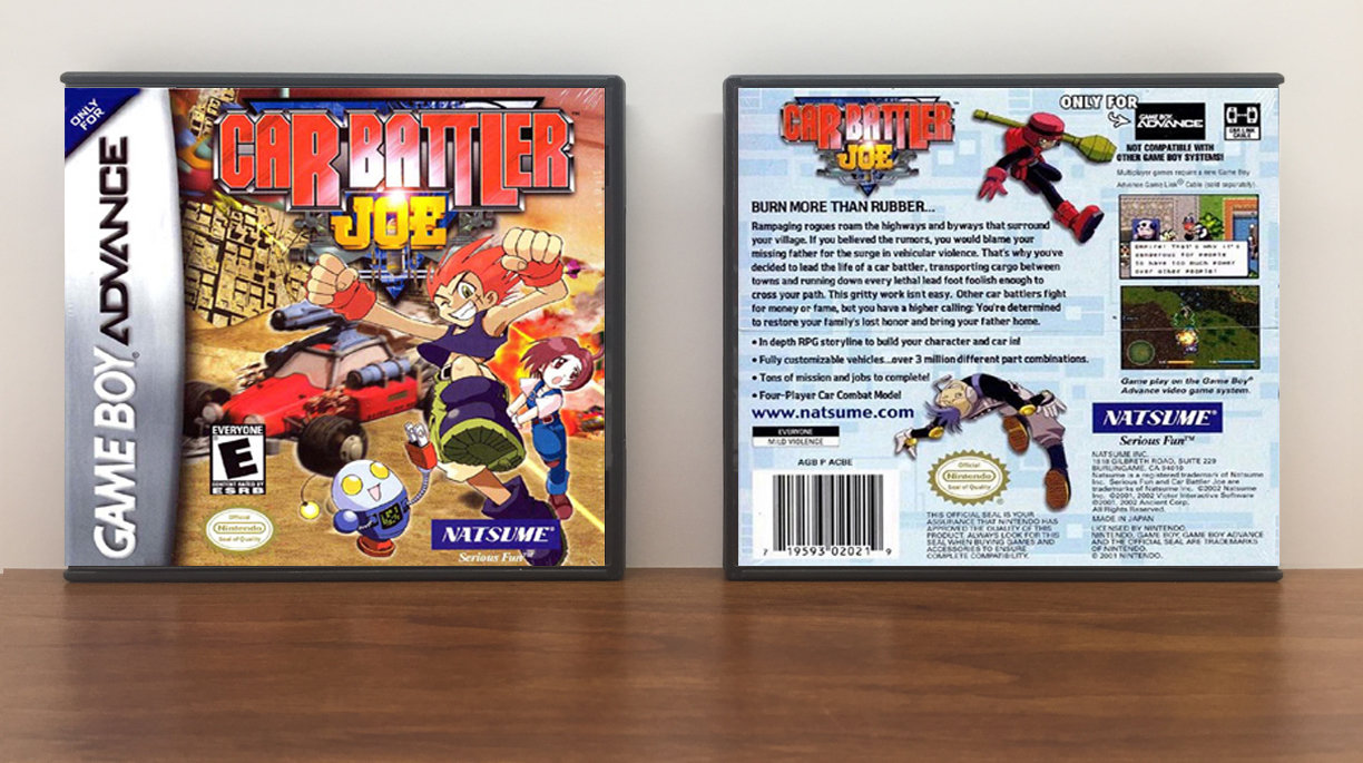 Car Battler Joe, Artwork Spine Color: Chrome