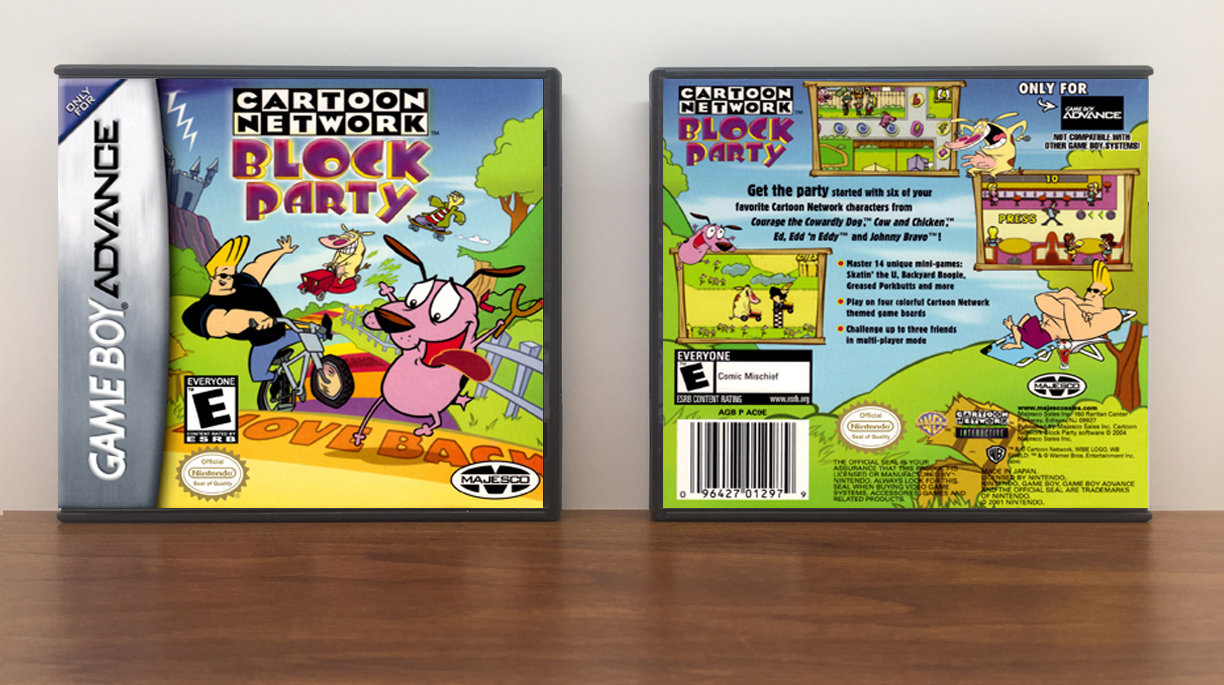 Cartoon Network Block Party, Artwork Spine Color: Chrome