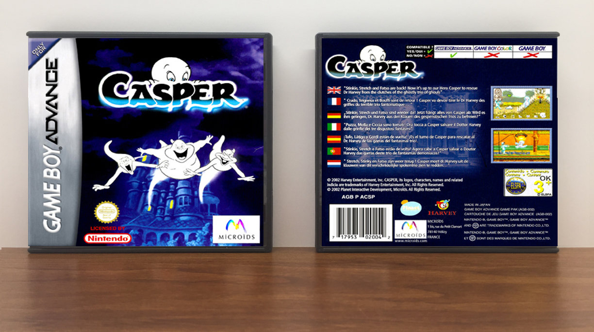 Casper, Artwork Spine Color: Chrome