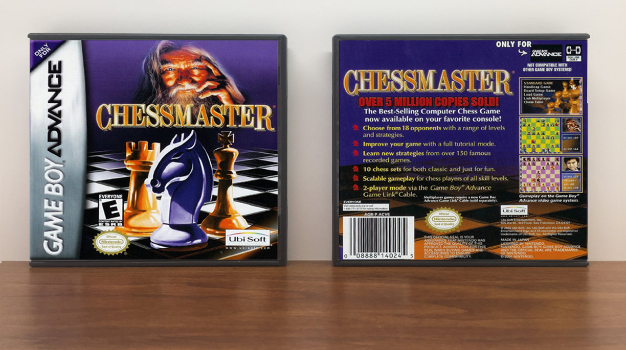 Chessmaster, The, Artwork Spine Color: Chrome