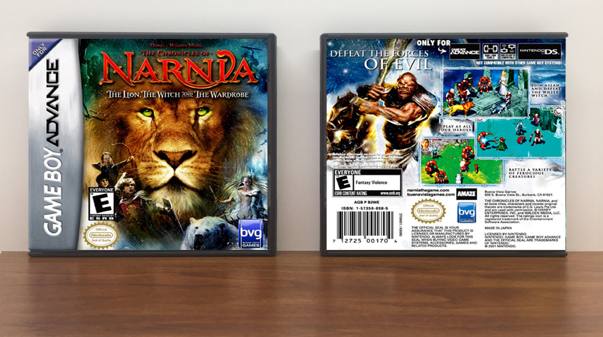 Chronicles of Narnia, The: The Lion, the Witch and the Wardrobe, Artwork Spine Color: Chrome