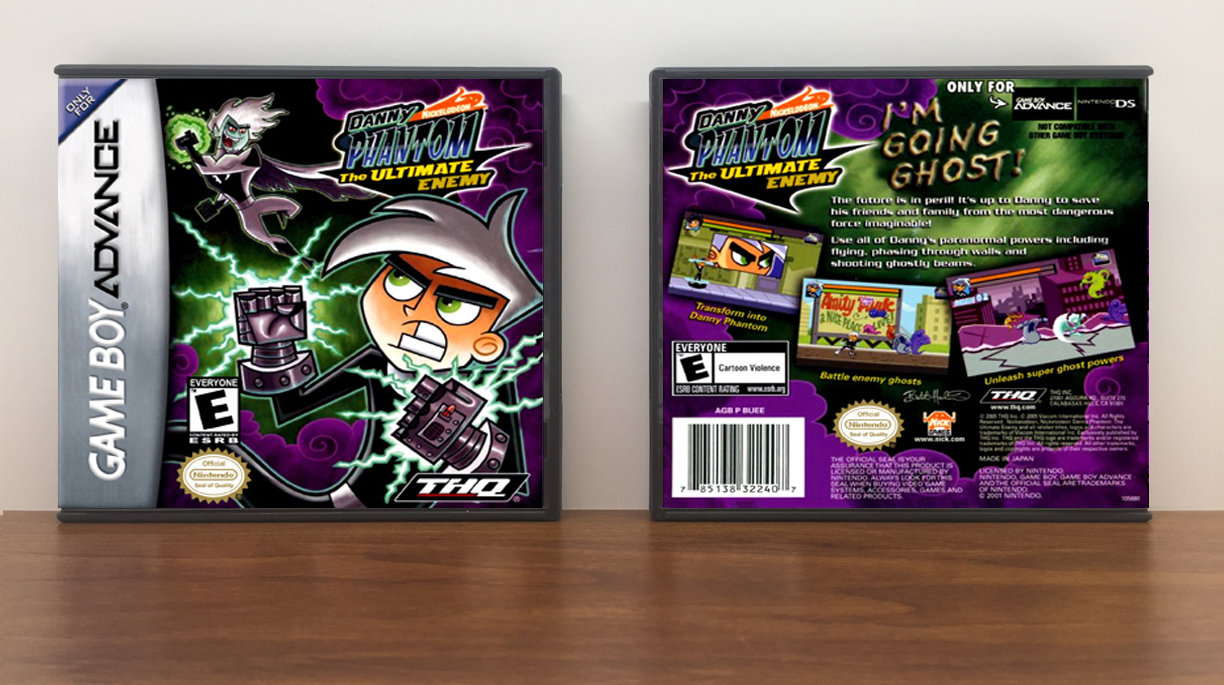 Danny Phantom: The Ultimate Enemy, Artwork Spine Color: Chrome