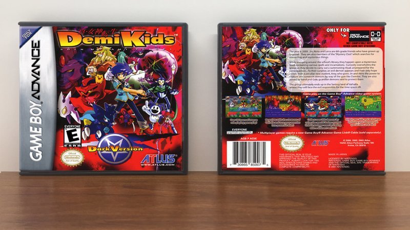 DemiKids: Dark Version, Artwork Spine Color: Chrome