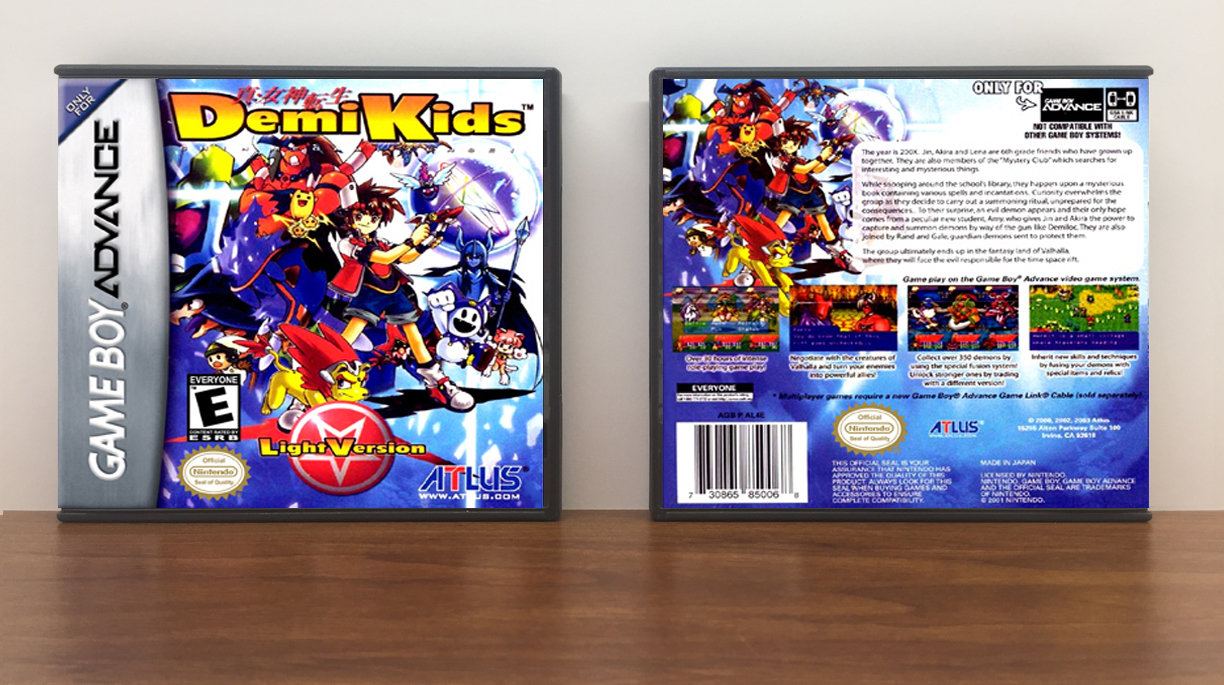 DemiKids: Light Version, Artwork Spine Color: Chrome