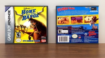 Disney&#39;s Home on the Range, Artwork Spine Color: Chrome