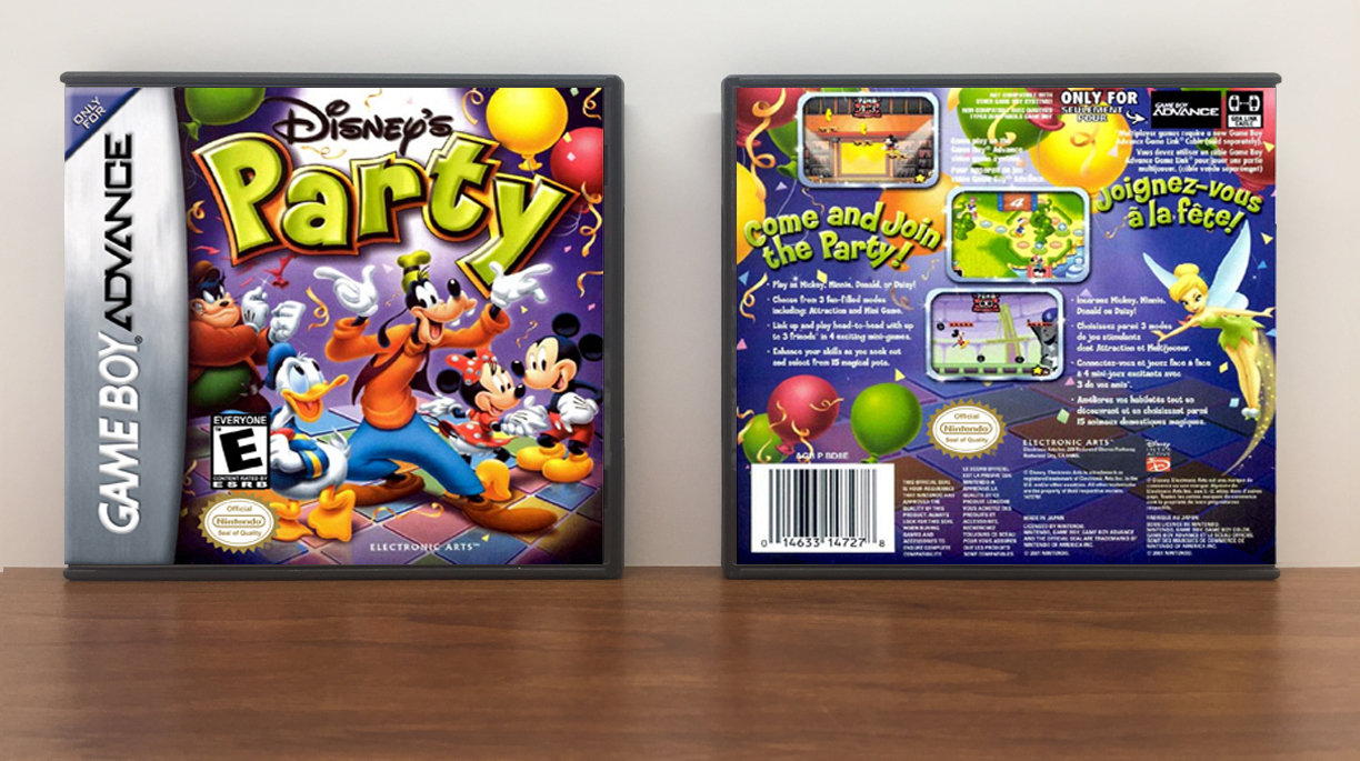 Disney&#39;s Party, Artwork Spine Color: Chrome