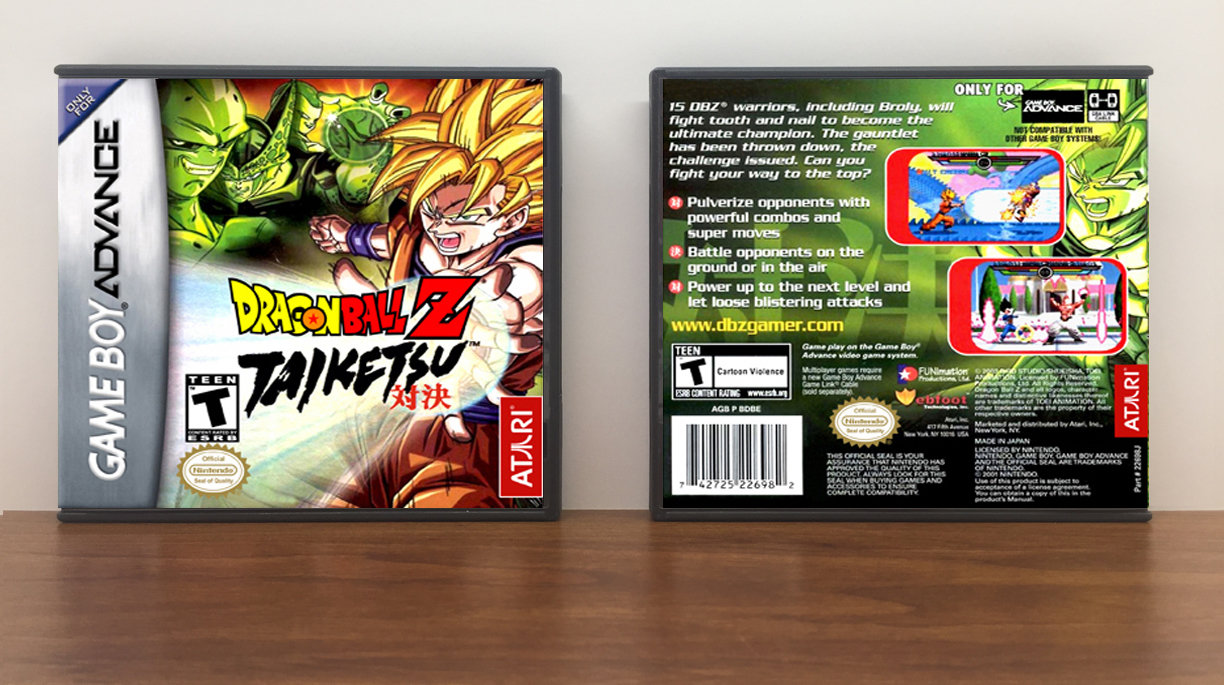 Dragon Ball Z: Taiketsu, Artwork Spine Color: Chrome