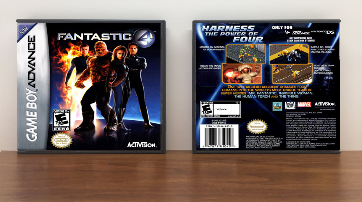 Fantastic 4, Artwork Spine Color: Chrome