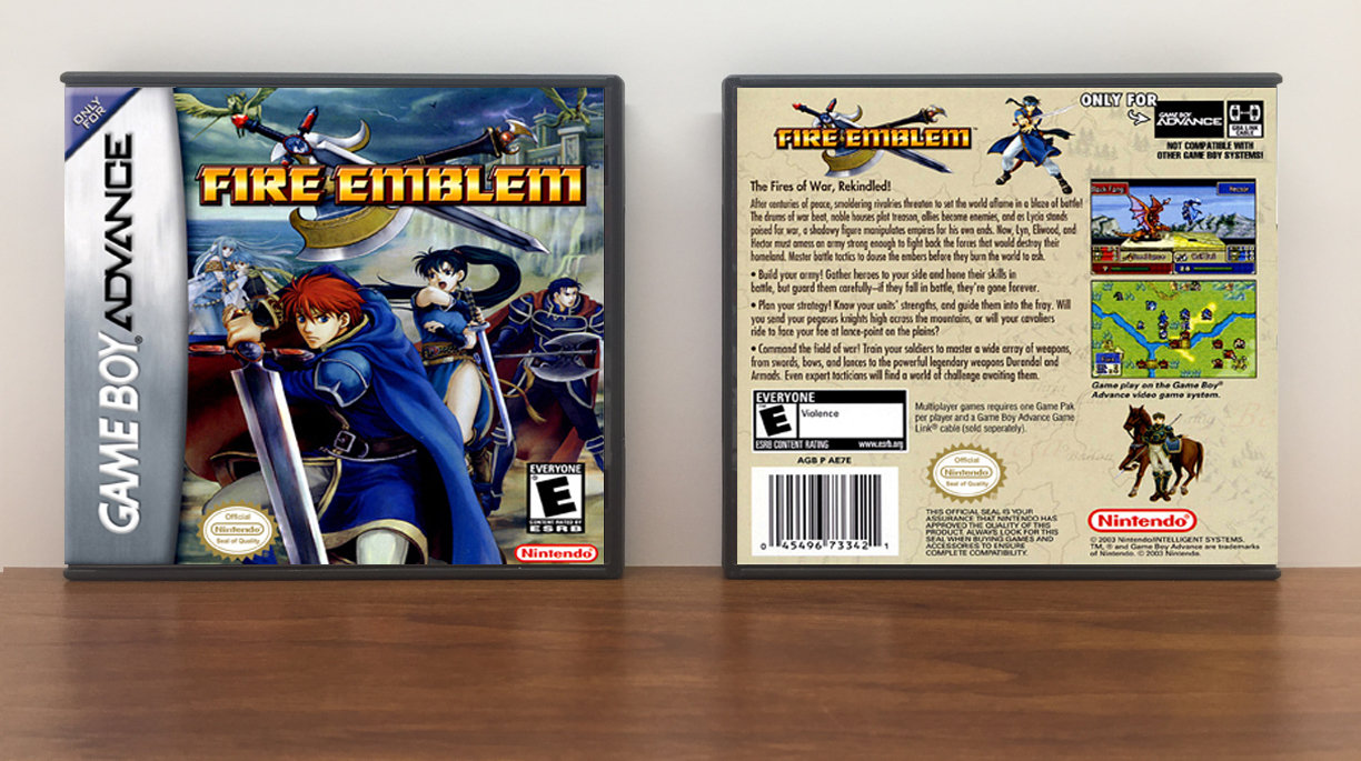 Fire Emblem, Artwork Spine Color: Chrome
