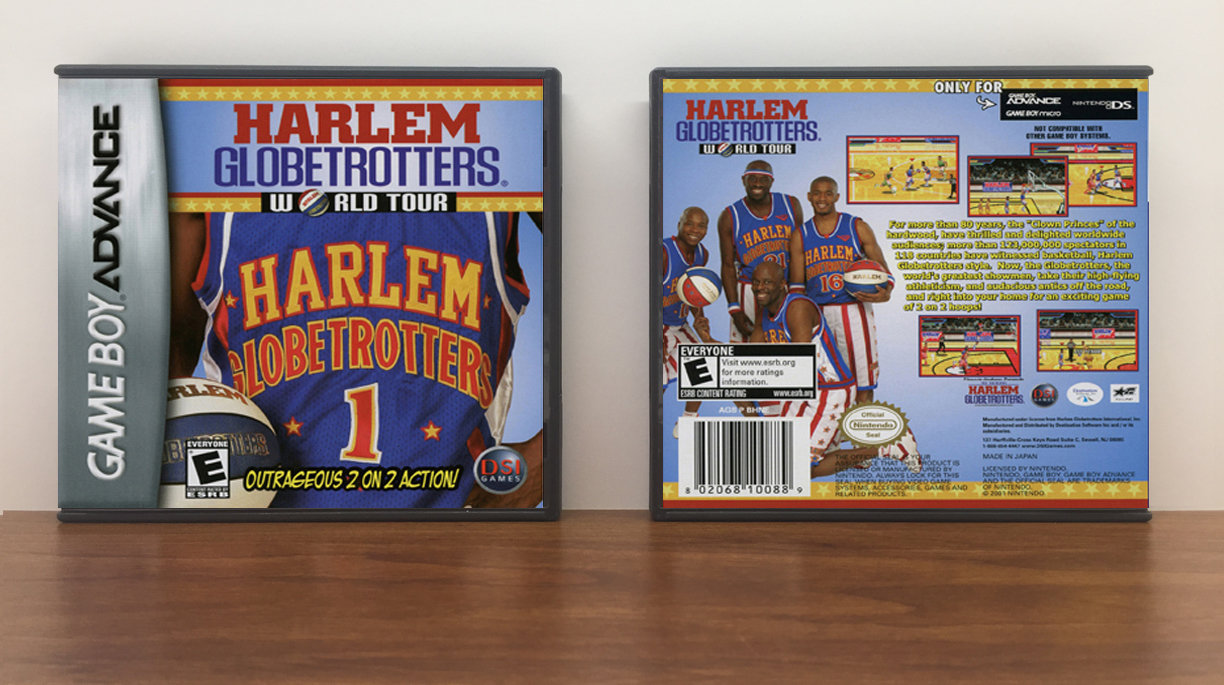 Harlem Globetrotters, Artwork Spine Color: Chrome