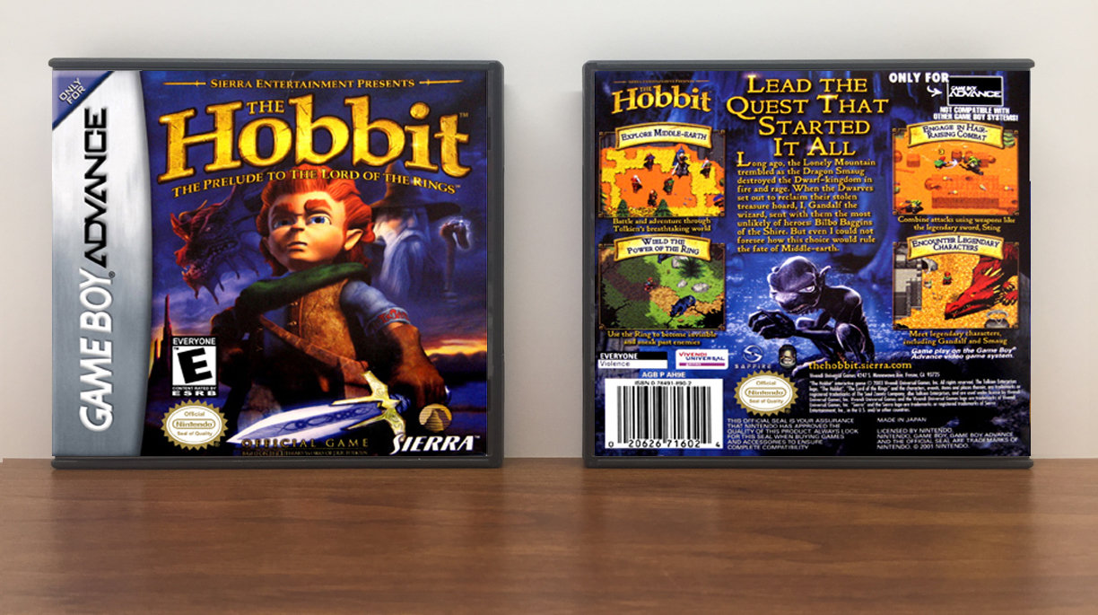 Hobbit, The, Artwork Spine Color: Chrome